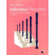Infectious recorders pro 6 fléten + CD od Hellbach Daniel