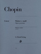 Walzer E-Moll Opus Postum - noty pro klavír