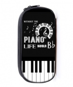 Pouzdro do hodin klavíru - klaviatura a PIANO