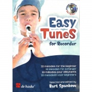 Easy Tunes for Recorder - 33 melodií pro začínající hráče na sopránovou zobcovou flétnu