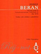 Národní písně pro housle a klavír op. 14/II - Josef Beran