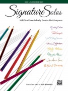 Signature Solos 3 - 9 zcela nových klavírních sól od oblíbených skladatelů pro klavír