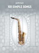 101 Simple Songs - 101 jednoduchých písní pro altový saxofon