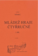 Mládež hraje čtyřručně 1 - 10 skladbiček pro 1 klavír a 4 ruce