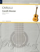 Carulli-Brevier Vol. 2 - pokročilé úpravě pro kytaru