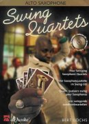 SWING QUARTETS + CD   alto sax quartets / kvarteta pro alto saxofon