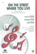 On the Street Where You Live (from musical My Fair Lady)  / SATB*