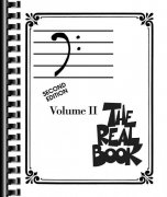 THE REAL BOOK II - Bass Clef edition - melody/chords